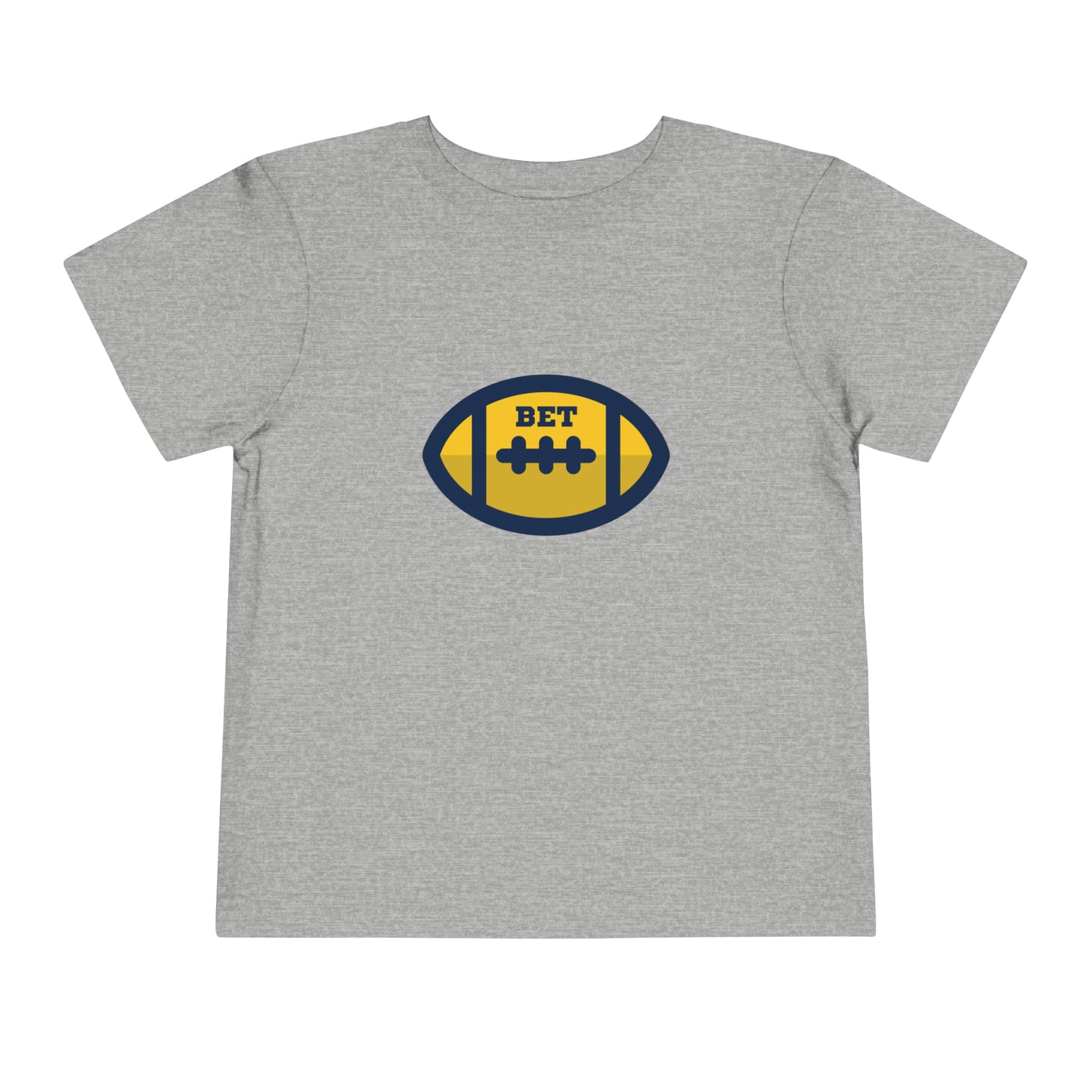 Bet - Cute Football Toddler T-shirt