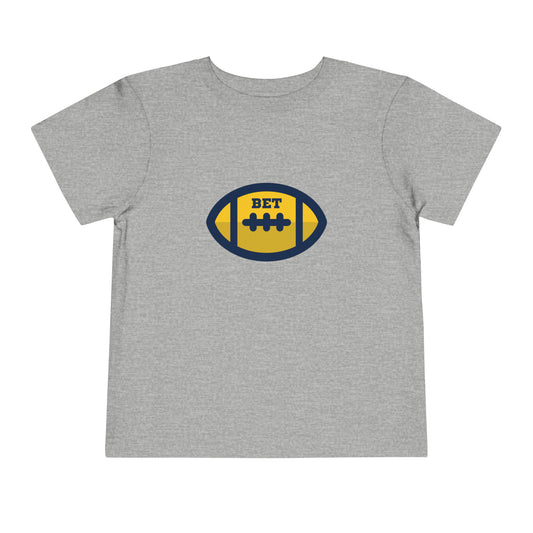 Bet - Cute Football Toddler T-shirt