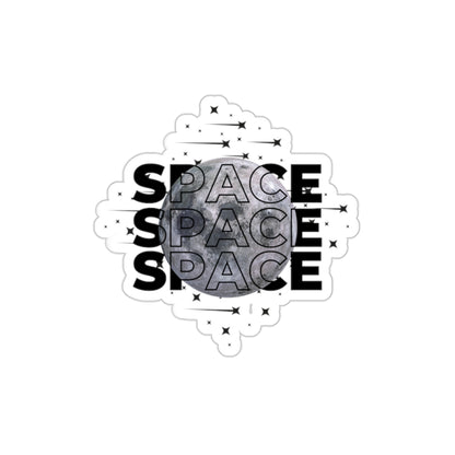 Copy of Space Moon Die-Cut Stickers