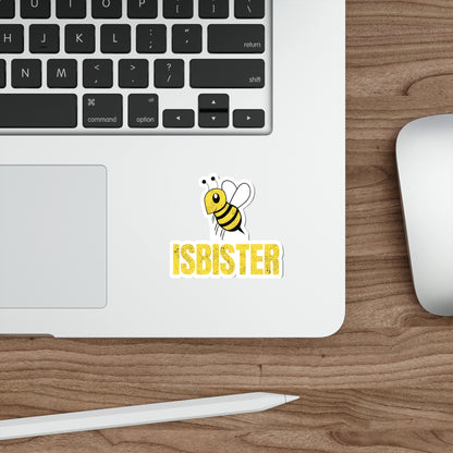 Isbister Honeycomb Bee Die-Cut Stickers