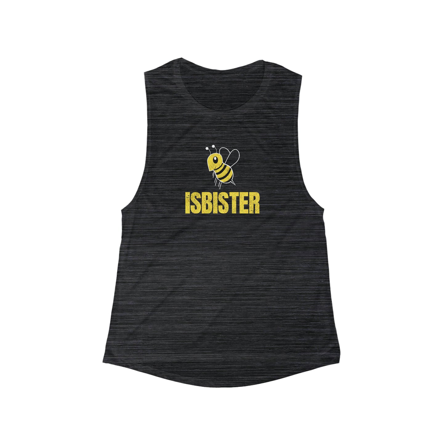 Isbister Honeycomb Bee Adult Women's Flowy Scoop Muscle Tank