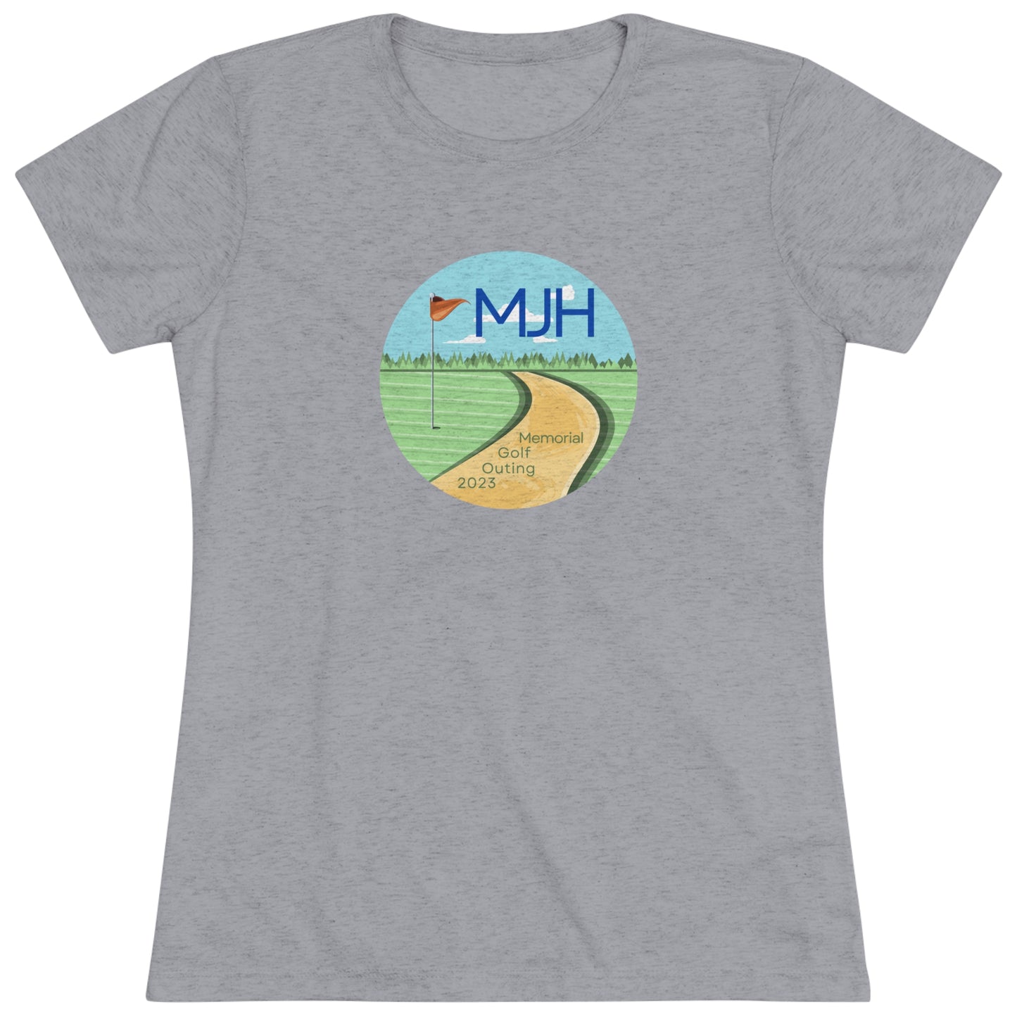 MJH Cart Path Women's Tri-blend T-shirt