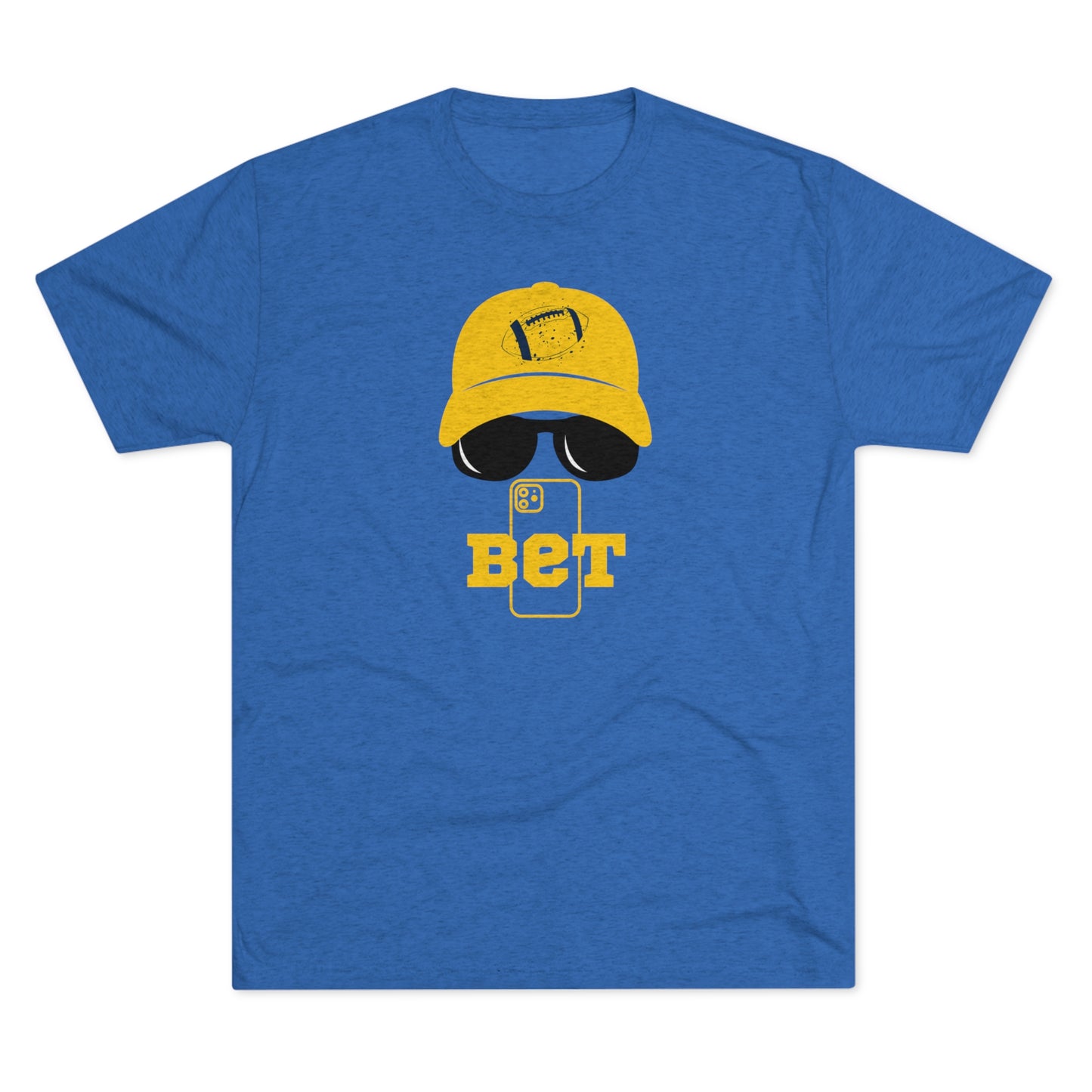 Bet - Conspicuous Dude Unisex Tri-blend Adult T-shirt