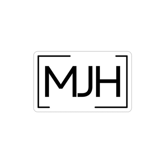 MJH Brackets Die-Cut Stickers