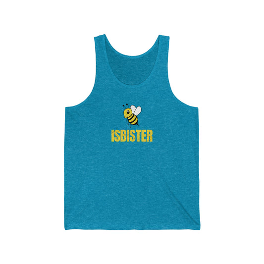 Isbister Honeycomb Bee Adult Unisex Jersey Tank