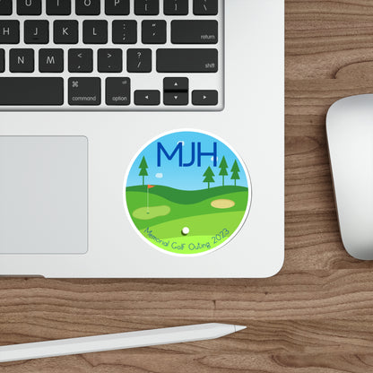 MJH Golf Course Die-Cut Stickers