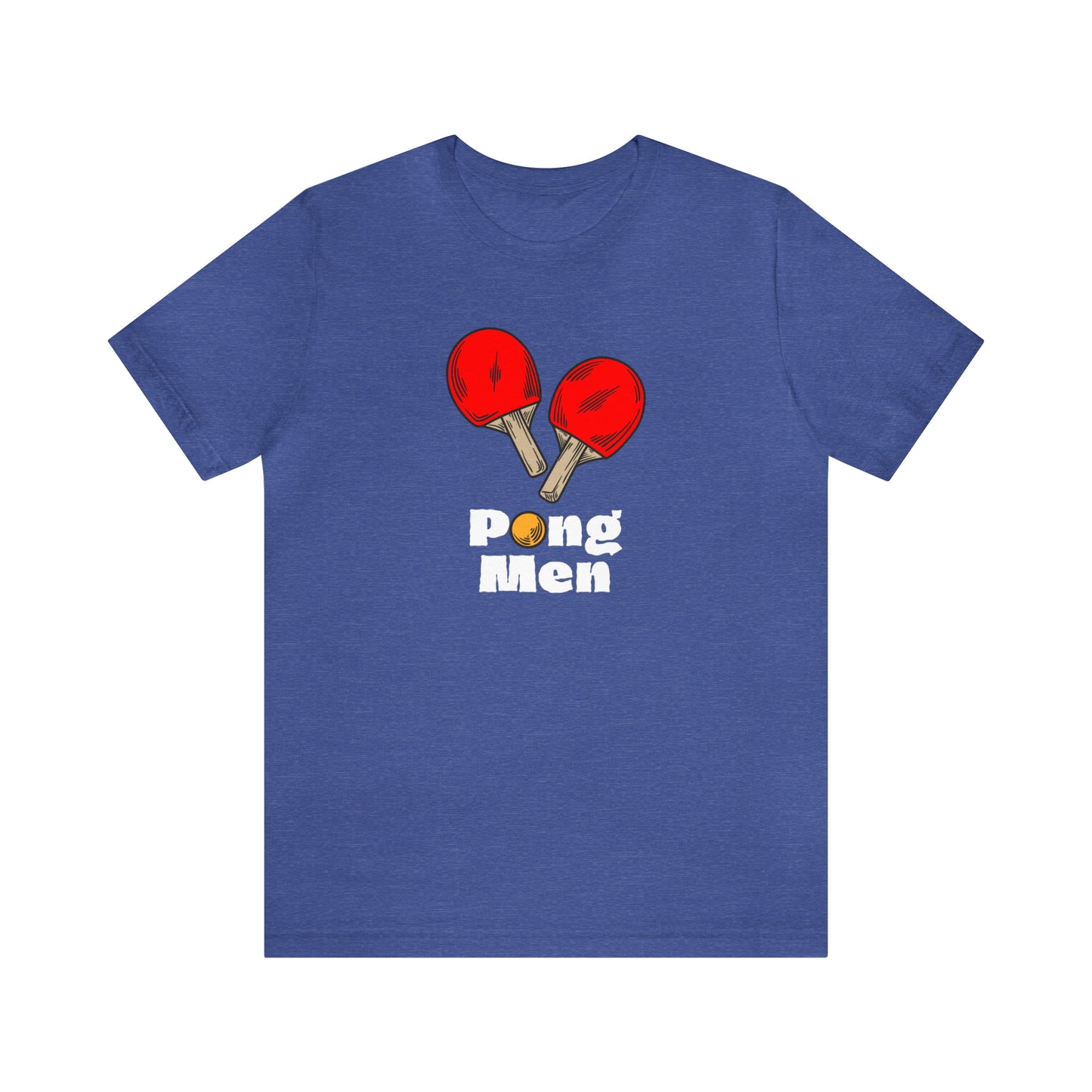 Pong Men Red Paddle (Front Only) Unisex T-shirt