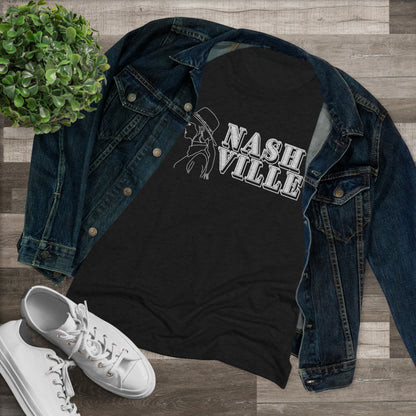 Copy of Nashville Cowgirl Women's Tri-blend T-shirt