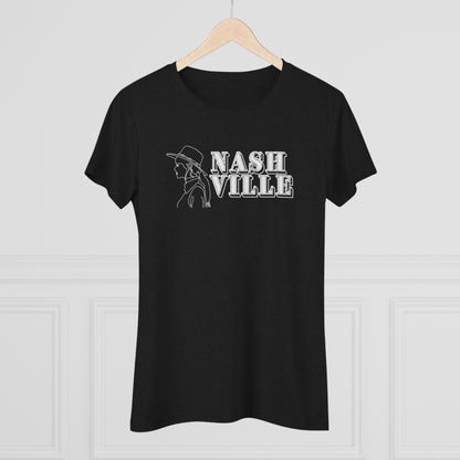 Copy of Nashville Cowgirl Women's Tri-blend T-shirt