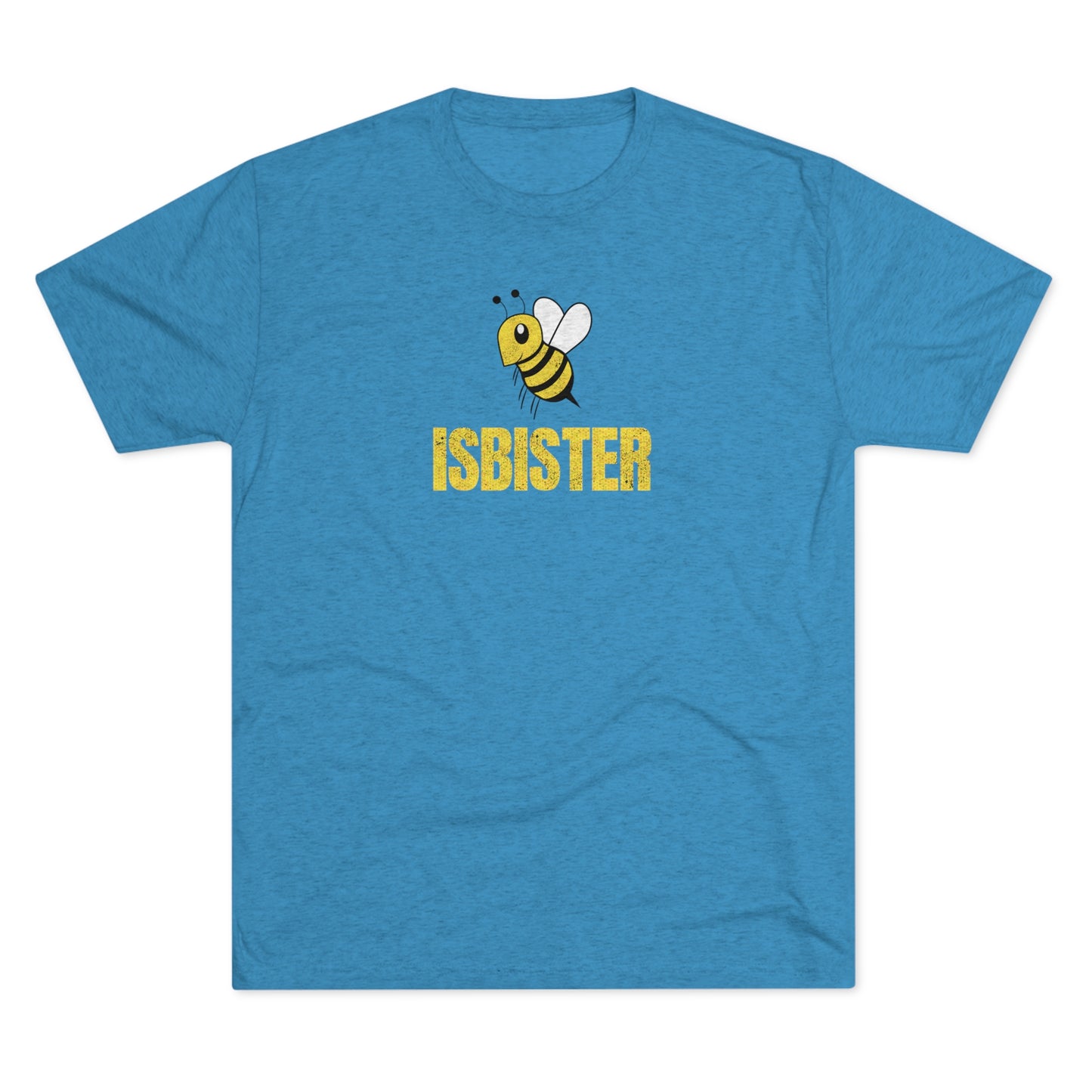 Isbister Honeycomb Bee Adult Unisex Tri-blend T-shirt