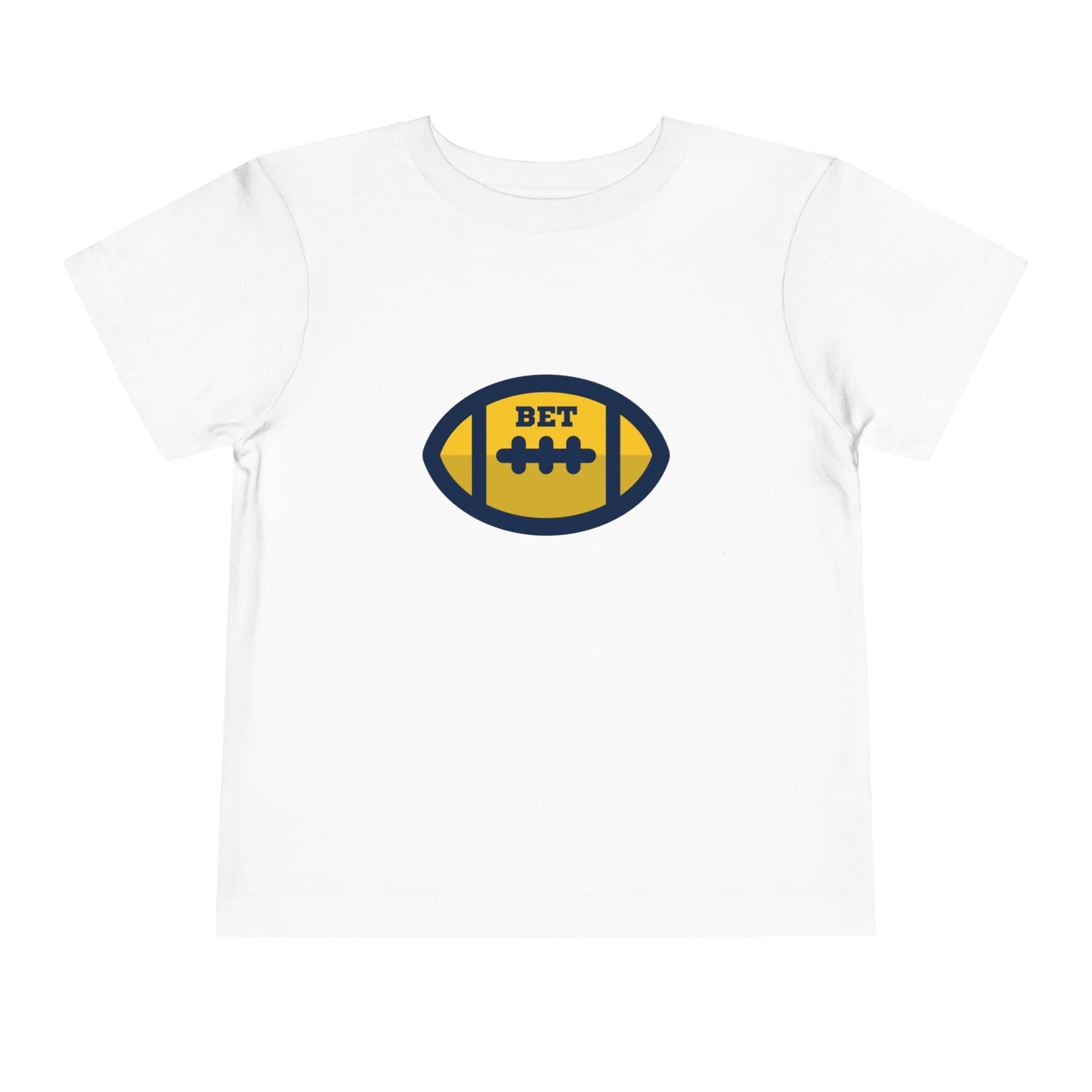 Bet - Cute Football Toddler T-shirt