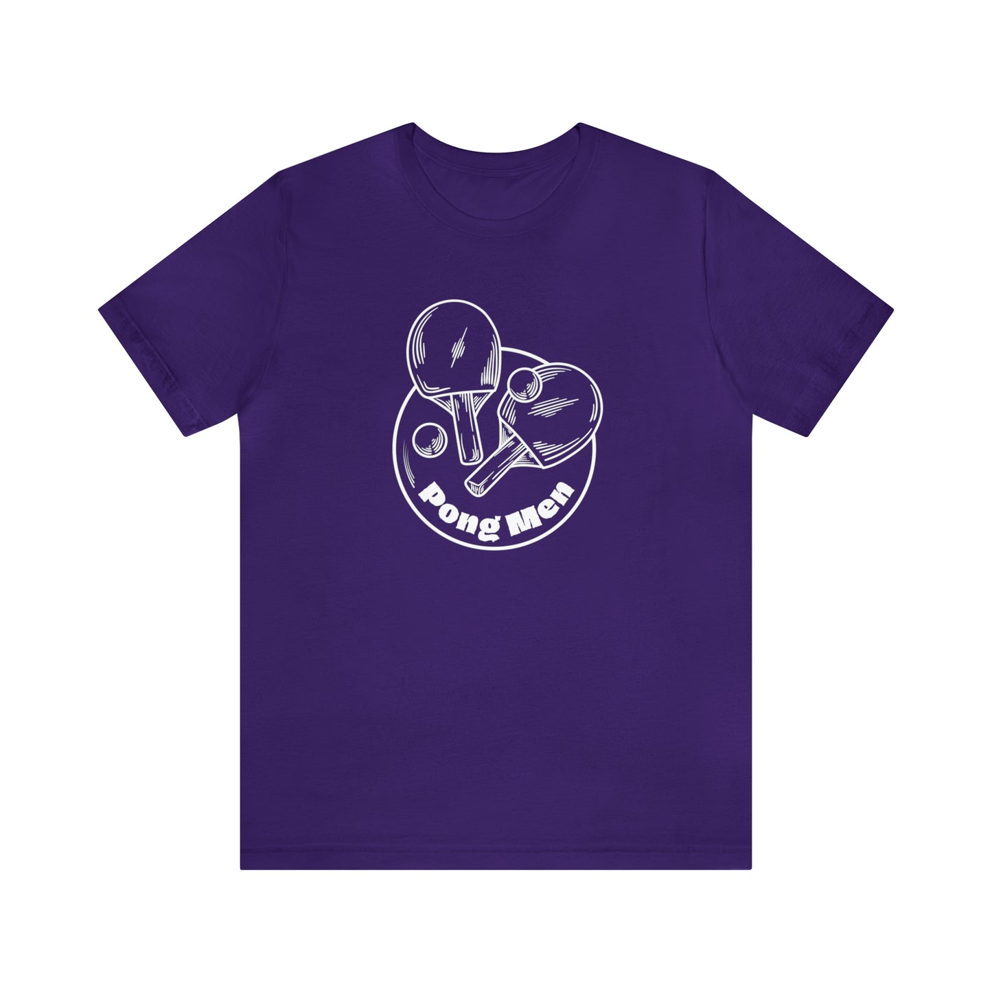 Pong Men Outline (Front Only) Unisex T-shirt