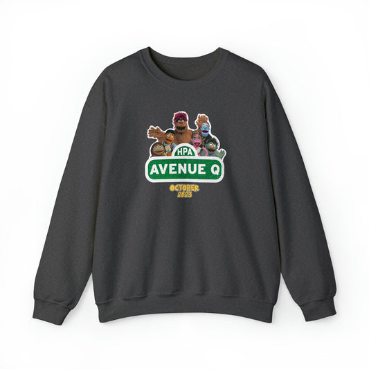 Avenue Q Adult Unisex Heavy Blend™ Crewneck Sweatshirt