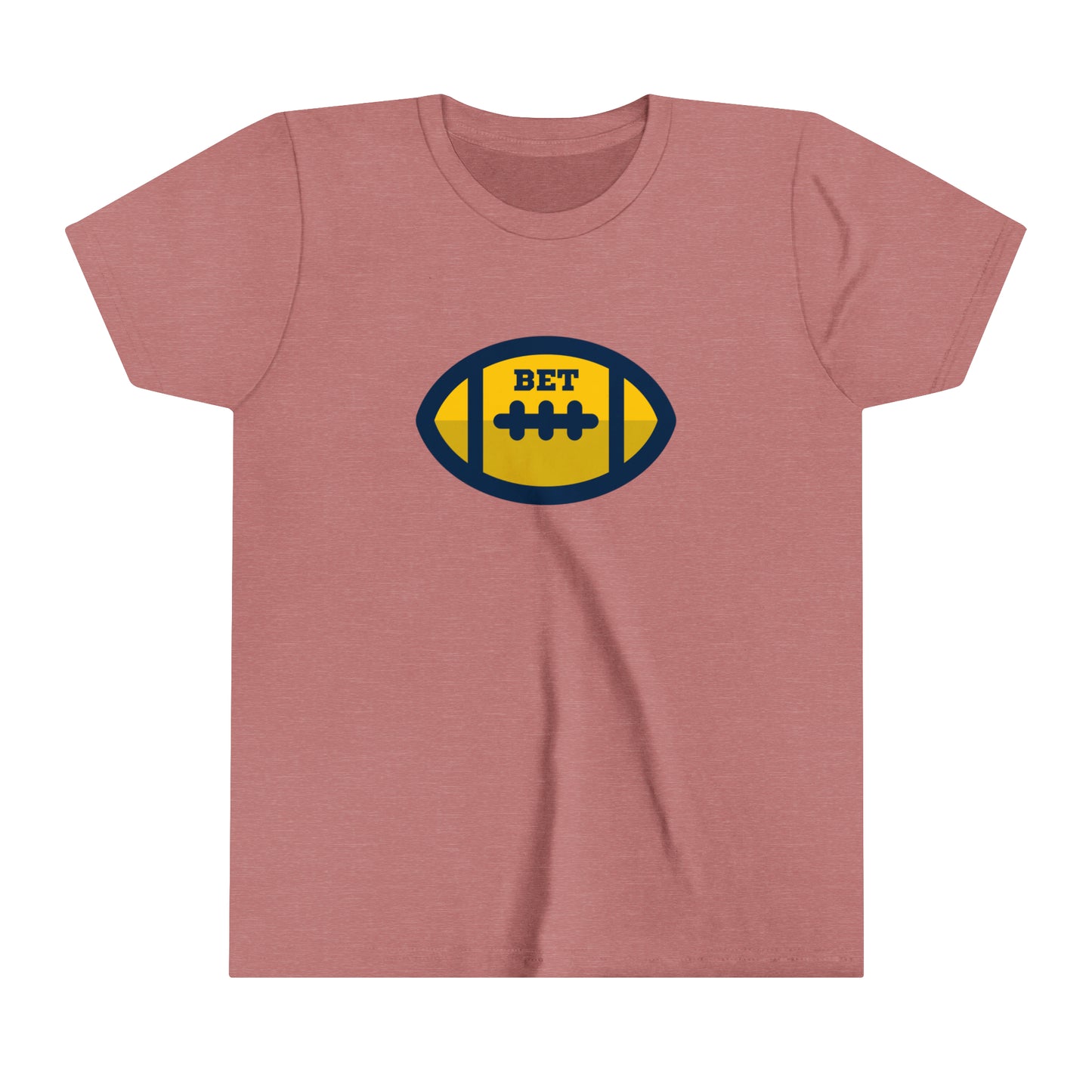 Bet - Cute Football Youth T-shirt