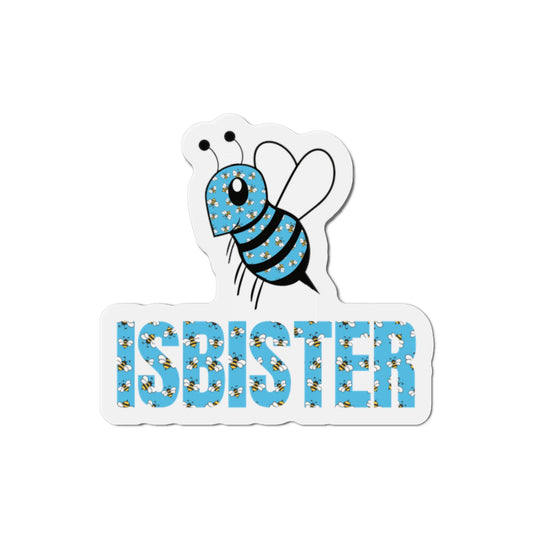 Isbister Bee Pattern Die-Cut Magnets