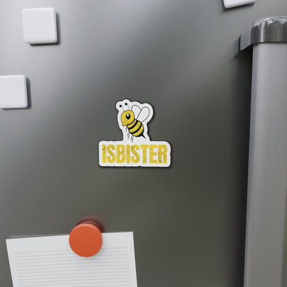 Isbister Honeycomb Bee Die-Cut Magnets