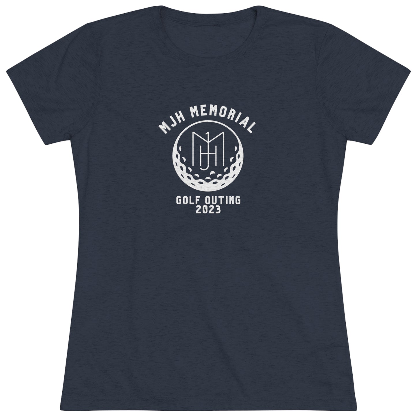 MJH Golf Logo Women's Tri-blend T-shirt