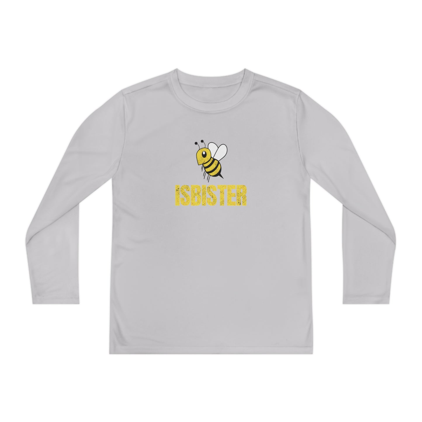 Isbister Honeycomb Bee Youth Dri-fit Long Sleeve Tee