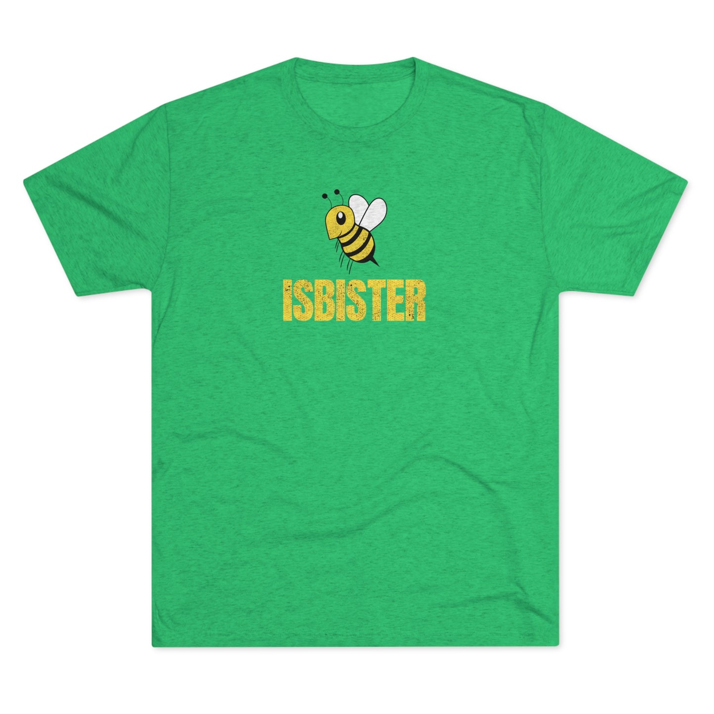 Isbister Honeycomb Bee Adult Unisex Tri-blend T-shirt