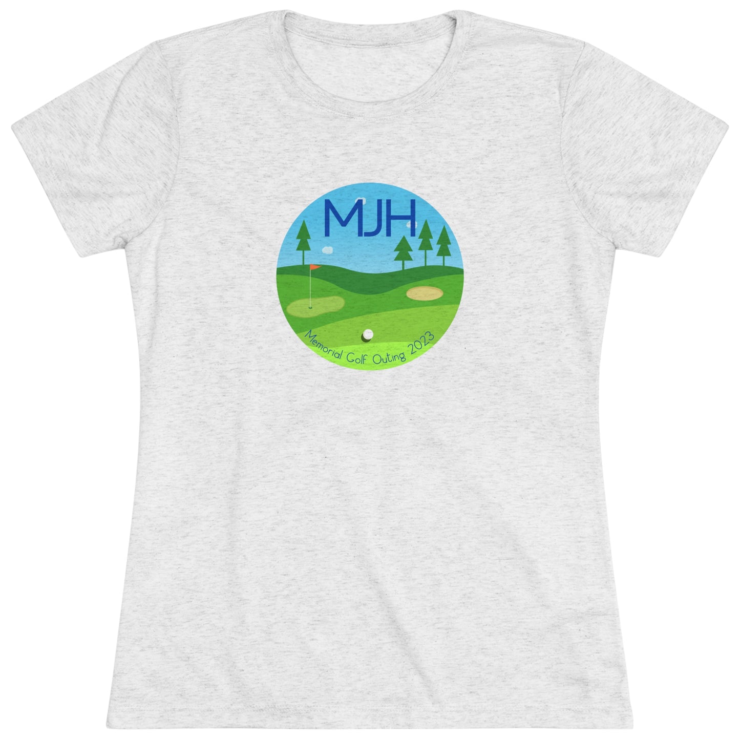 MJH Golf Course Women's Tri-blend T-shirt