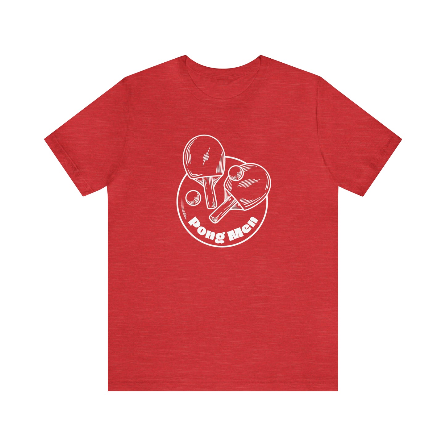 Pong Men Outline (Front Only) Unisex T-shirt