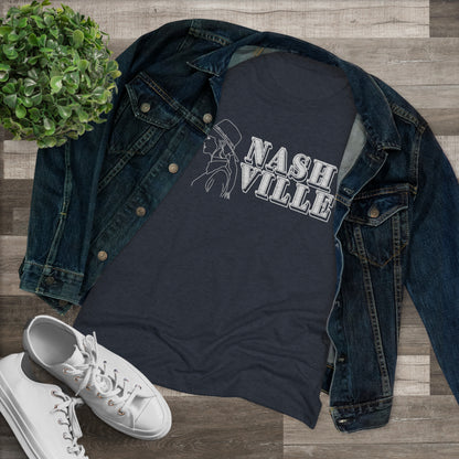 Copy of Nashville Cowgirl Women's Tri-blend T-shirt