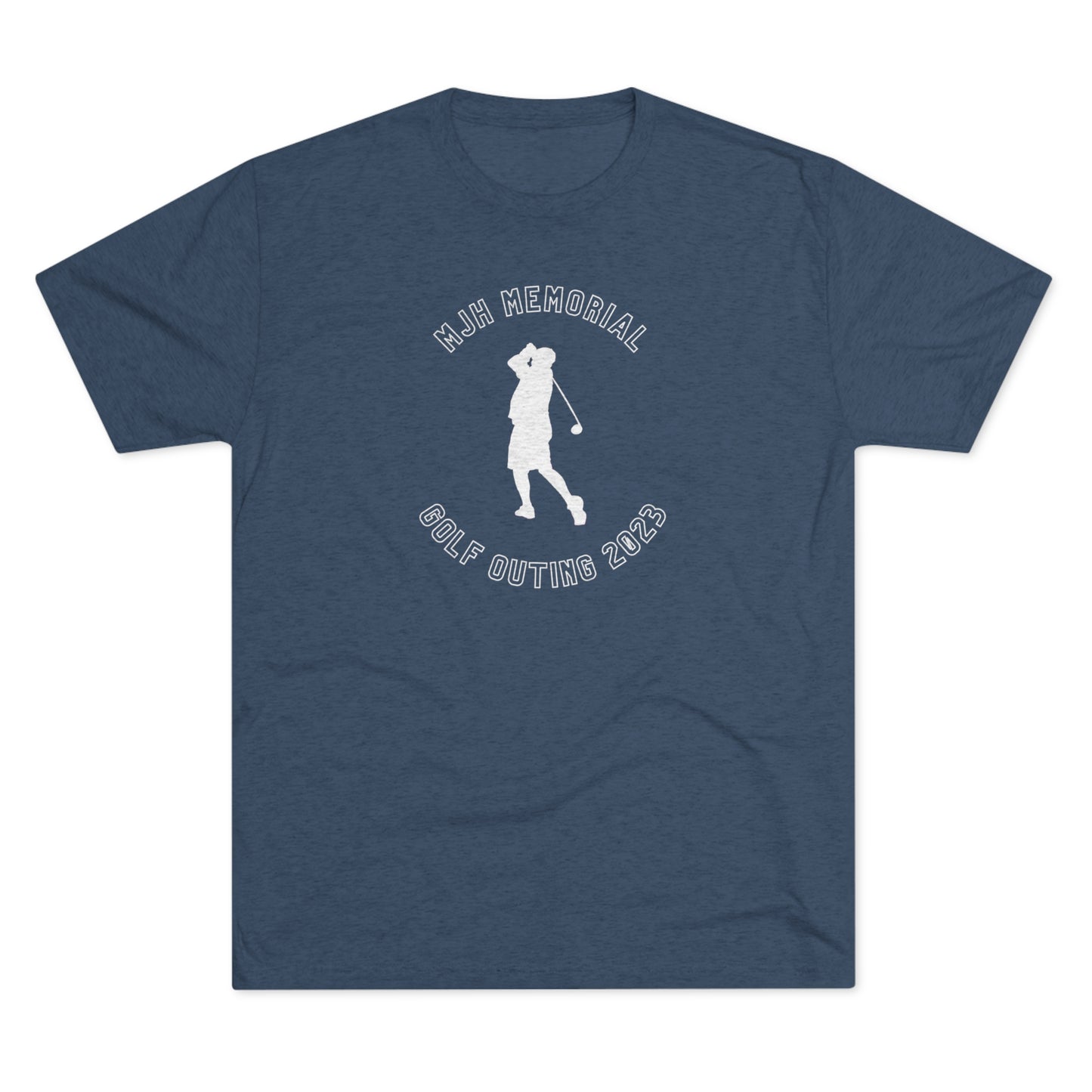 MJH Classic Backswing Hollow Unisex Tri-blend T-shirt
