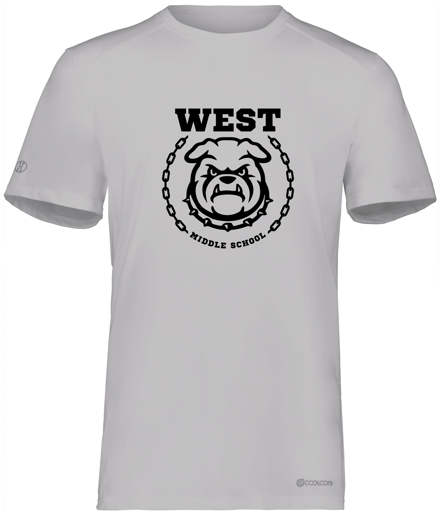 West Emblem Youth Wicking T-Shirt Holloway 222236