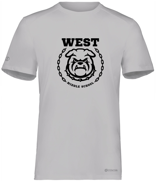 West Emblem Youth Wicking T-Shirt Holloway 222236