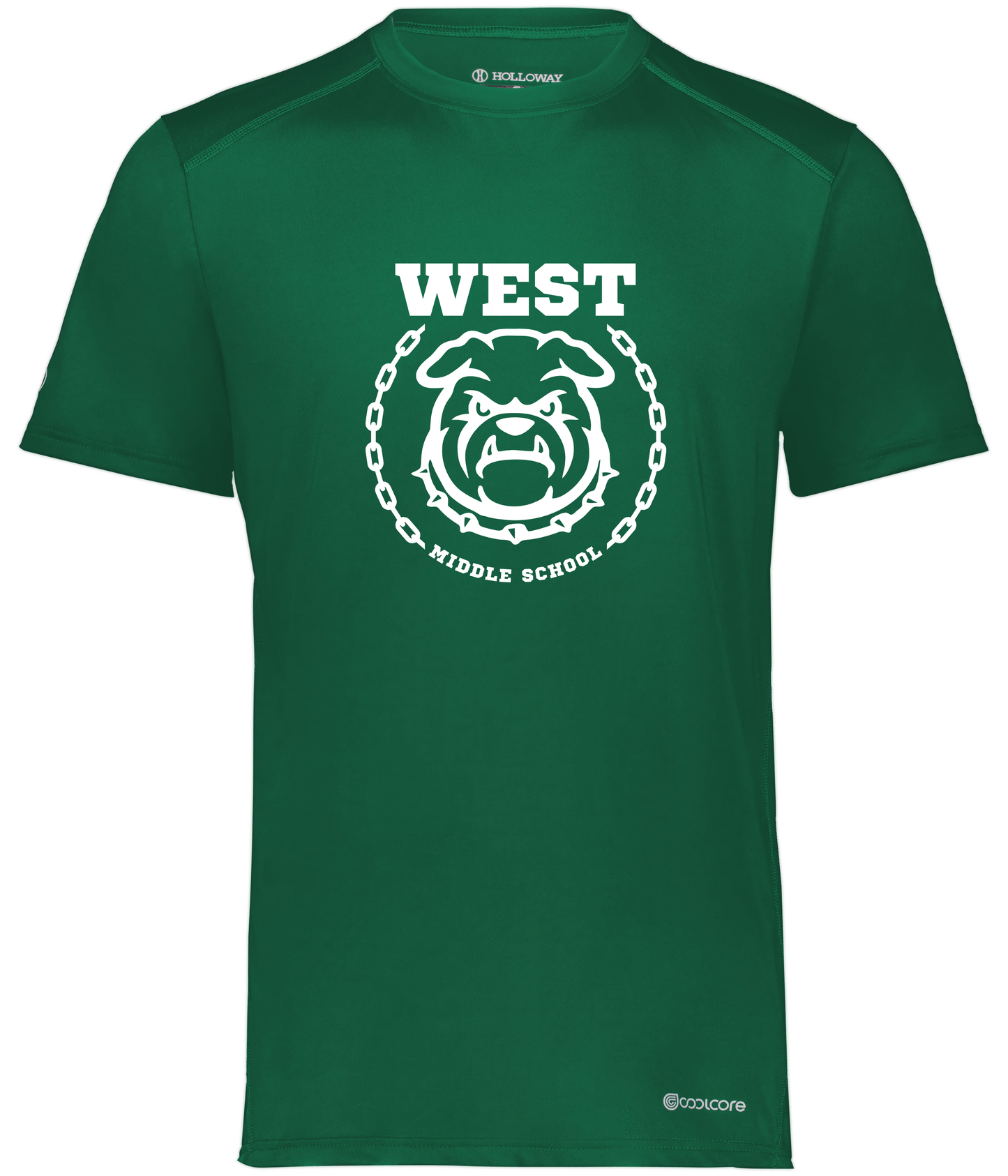 West Emblem Youth Wicking T-Shirt Holloway 222236