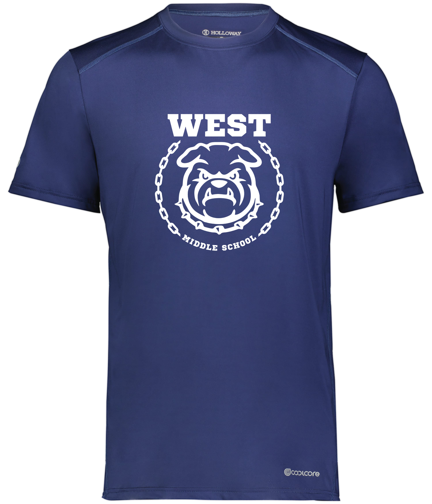 West Emblem Adult Wicking T-Shirt Holloway 222136