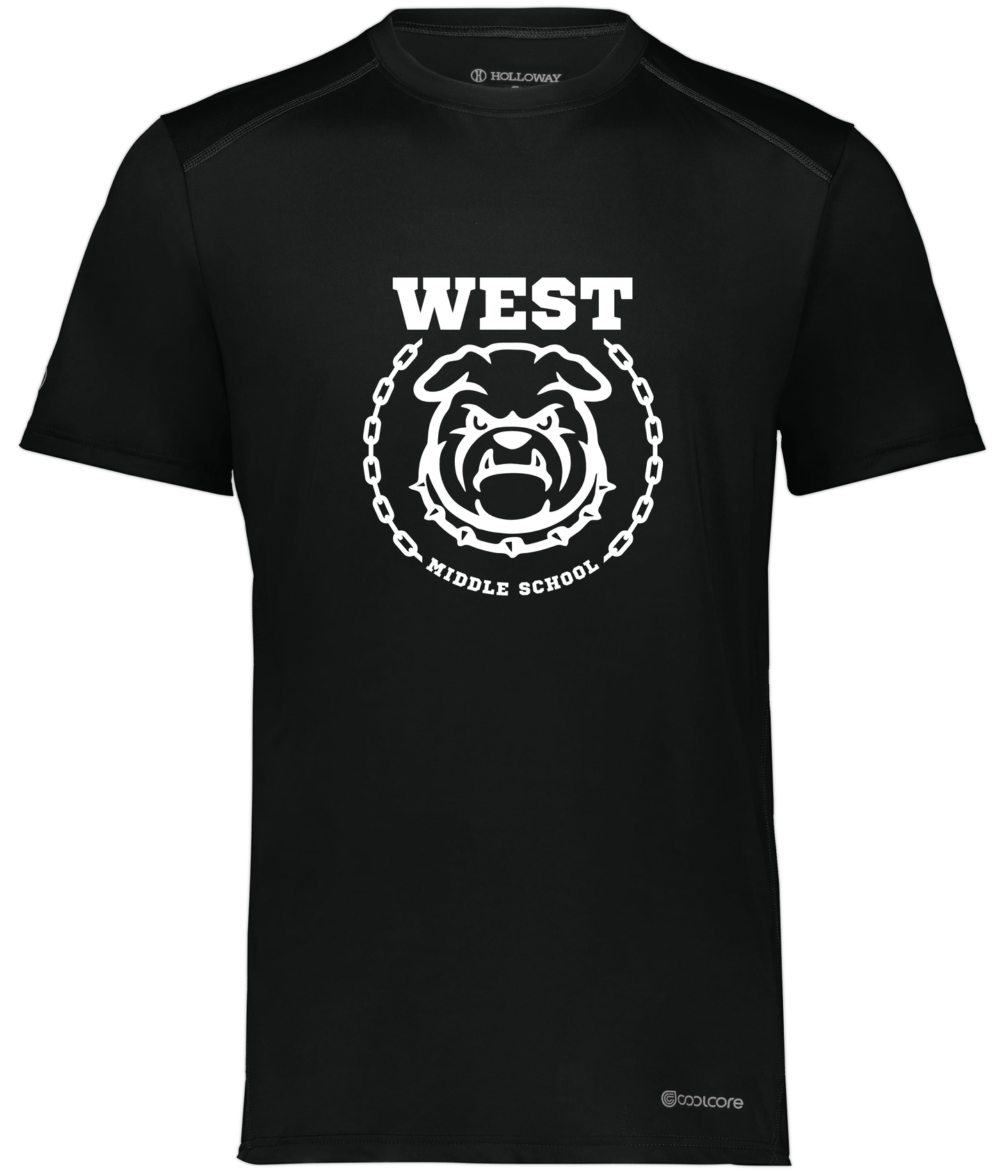 West Emblem Youth Wicking T-Shirt Holloway 222236