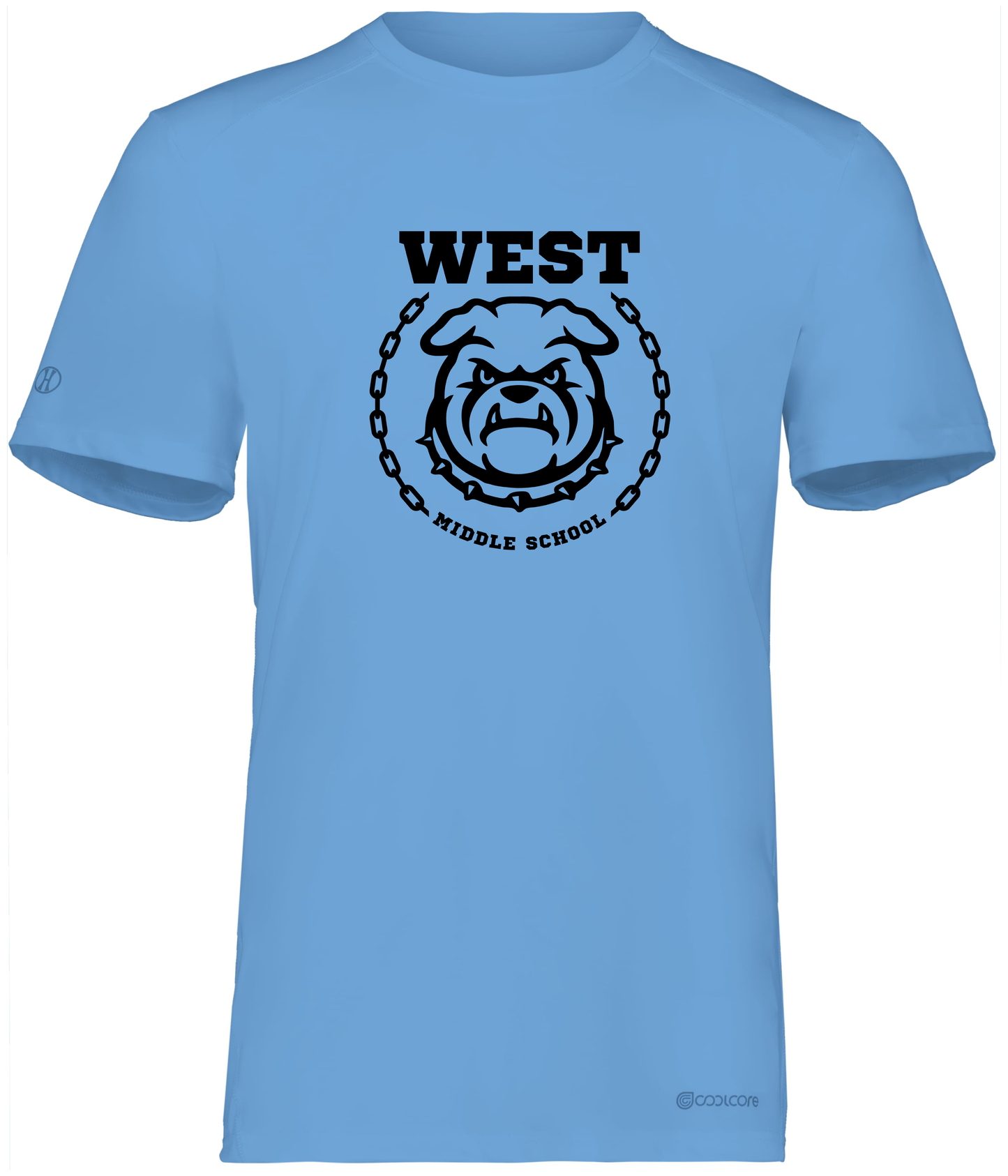 West Emblem Adult Wicking T-Shirt Holloway 222136