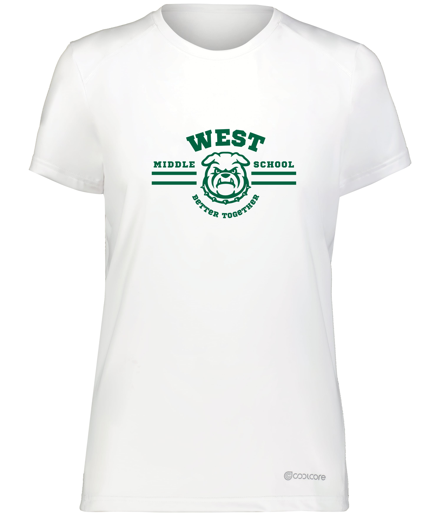 West Motto Adult Women's Wicking T-Shirt Holloway 222336