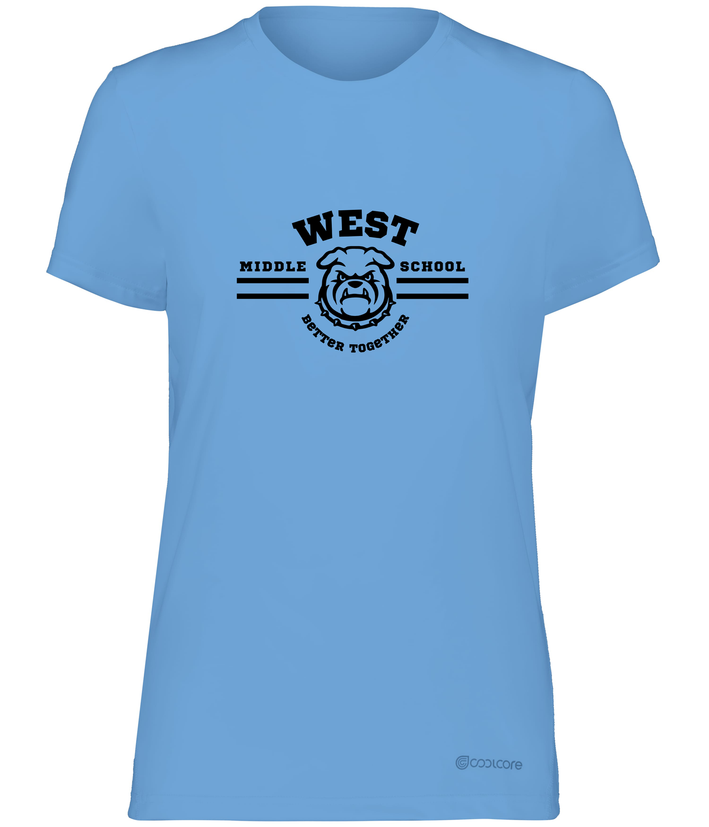West Motto Adult Women's Wicking T-Shirt Holloway 222336