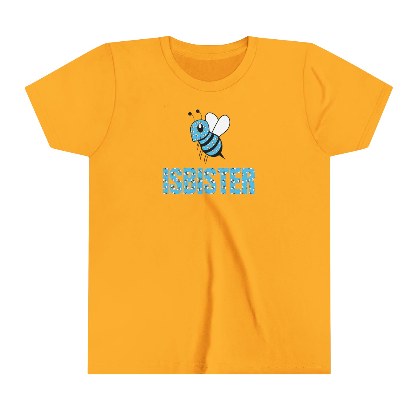 Isbister Bee Pattern Youth T-shirt