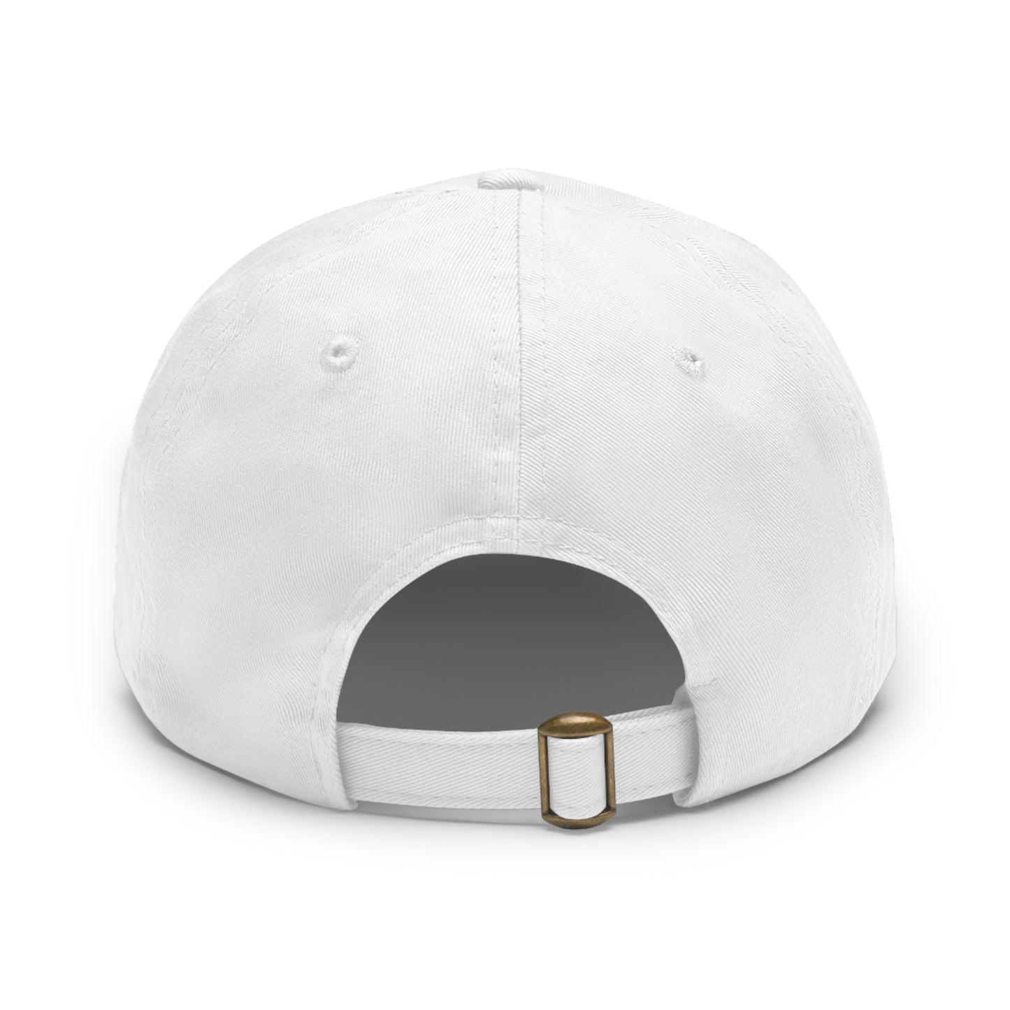 MJH Logo Dad Hat with Leather Patch (Round)