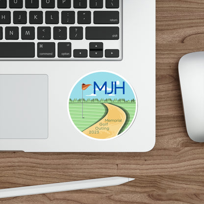 MJH Cart Path Die-Cut Stickers