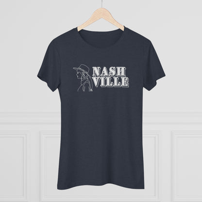Copy of Nashville Cowgirl Women's Tri-blend T-shirt