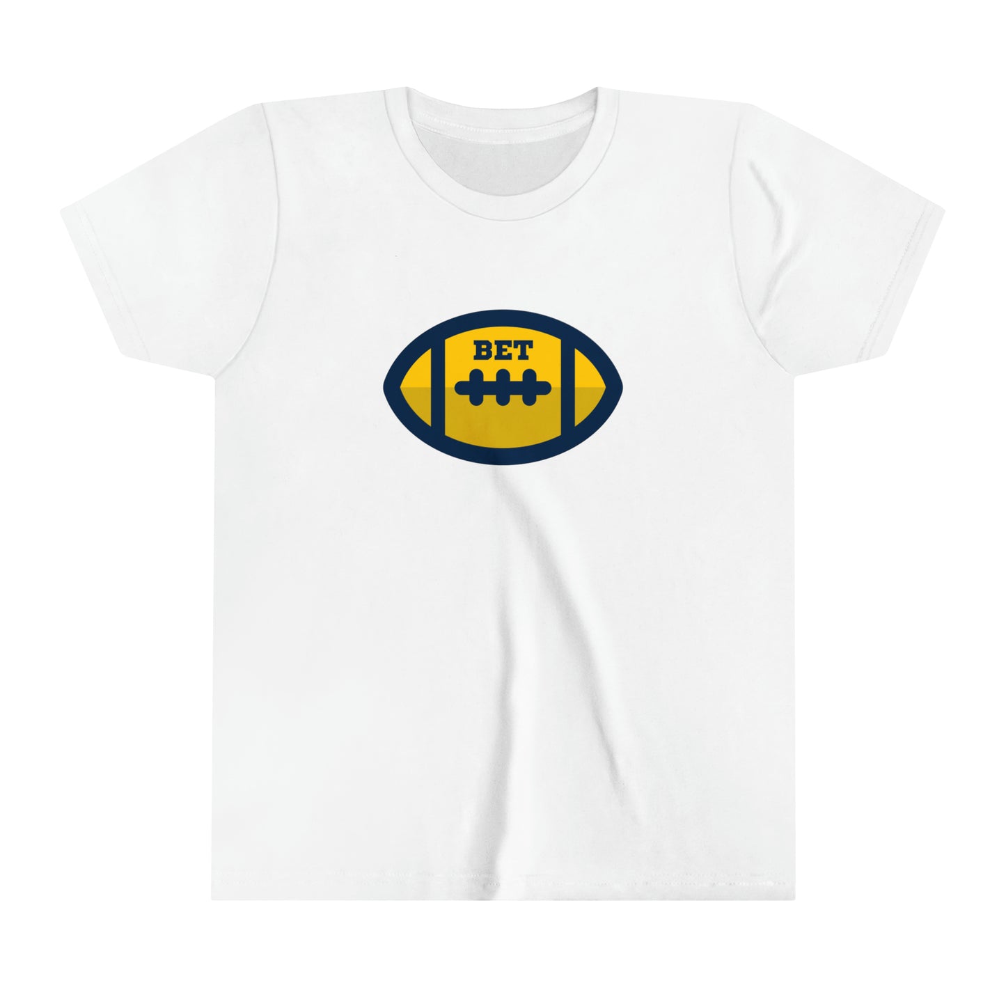 Bet - Cute Football Youth T-shirt