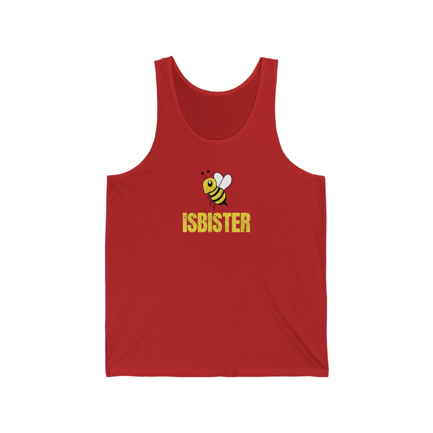 Isbister Honeycomb Bee Adult Unisex Jersey Tank