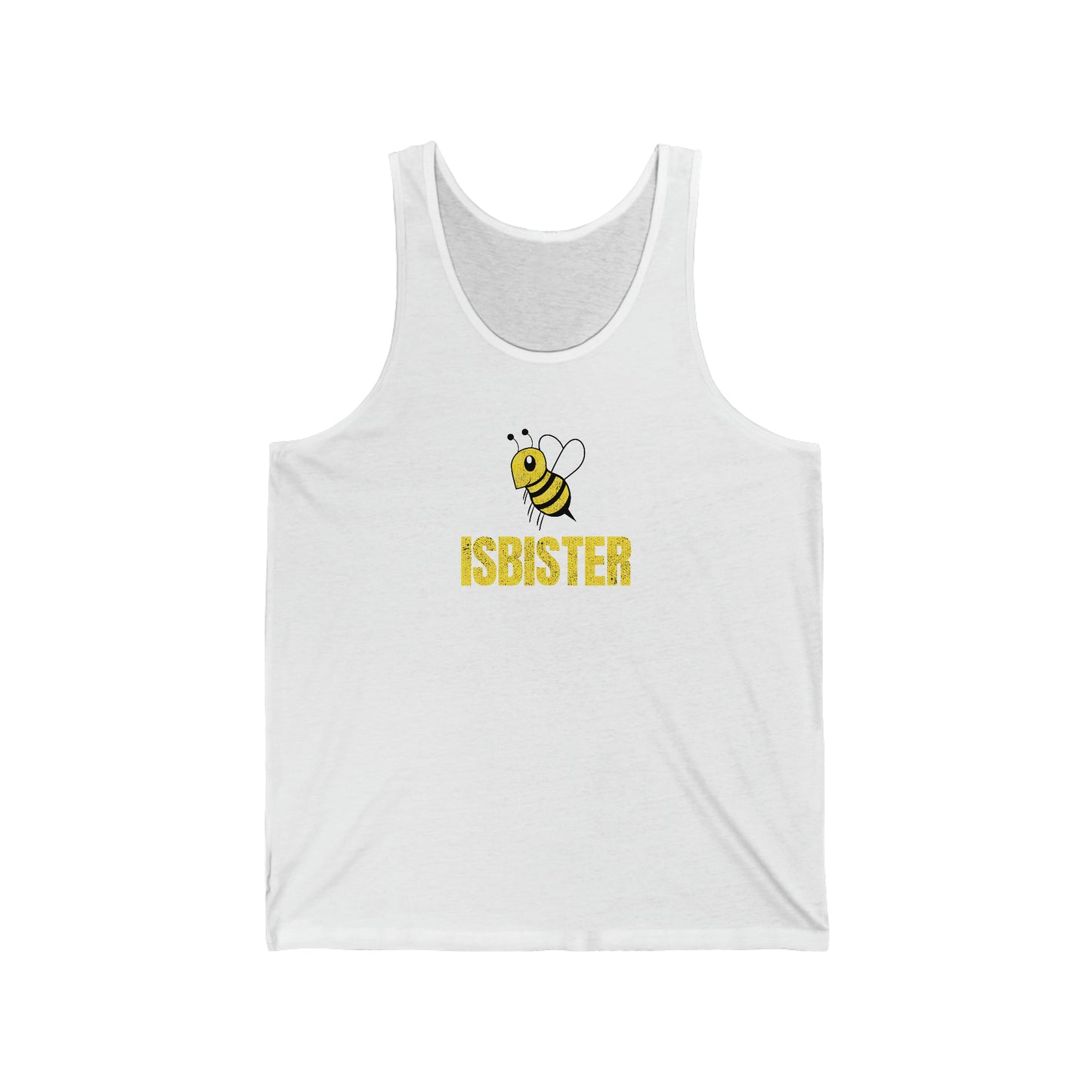 Isbister Honeycomb Bee Adult Unisex Jersey Tank