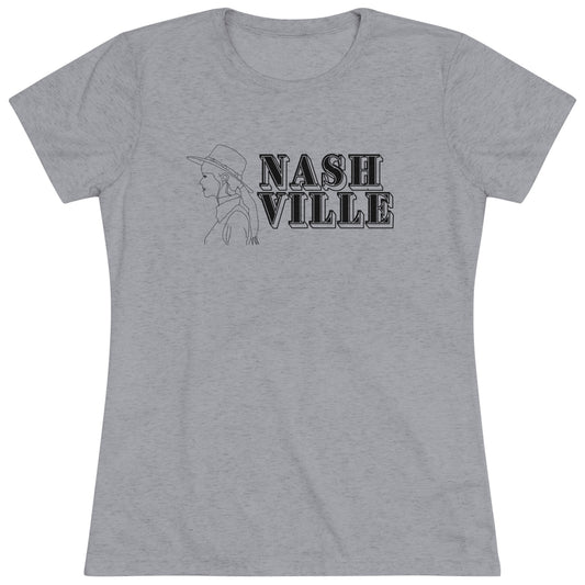 Copy of Nashville Cowgirl Women's Tri-blend T-shirt