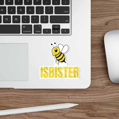 Isbister Honeycomb Bee Die-Cut Stickers