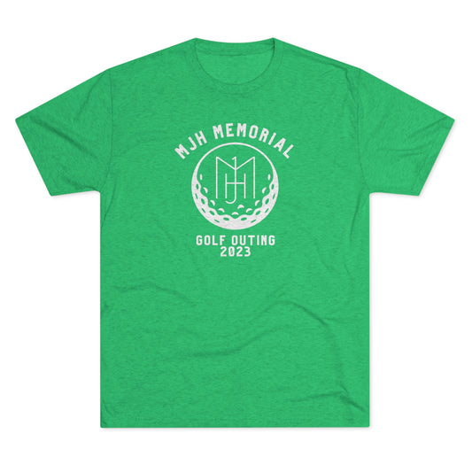 MJH Golf Logo Unisex Tri-blend T-shirt