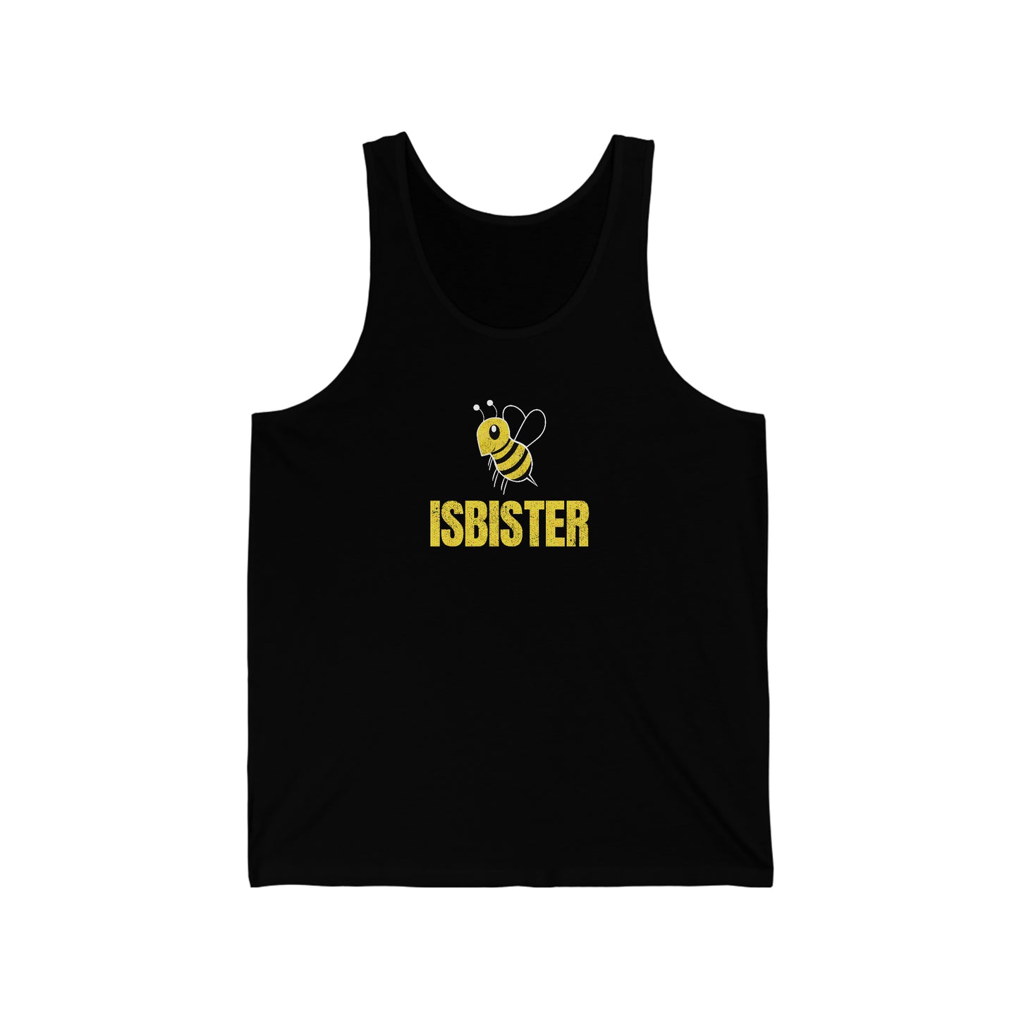 Isbister Honeycomb Bee Adult Unisex Jersey Tank