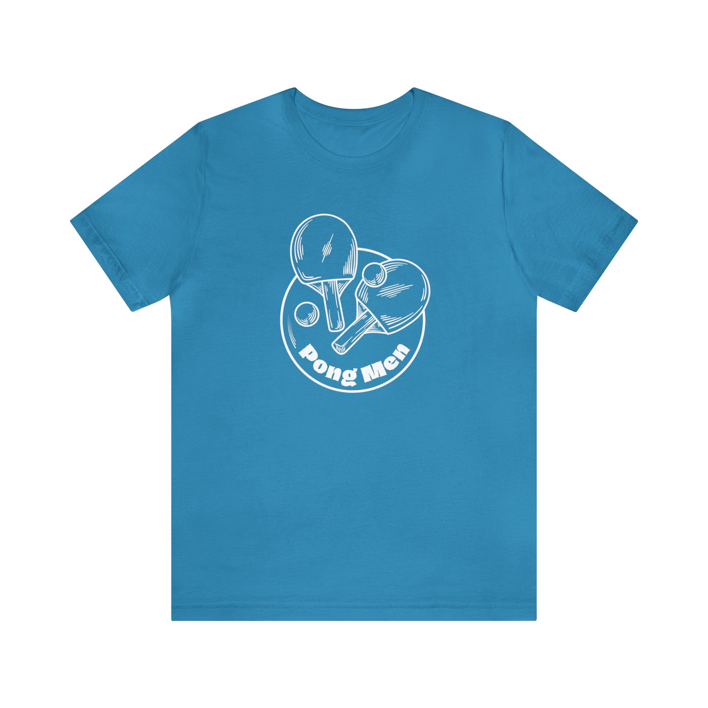 Pong Men Outline (Front Only) Unisex T-shirt