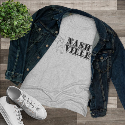 Copy of Nashville Cowgirl Women's Tri-blend T-shirt
