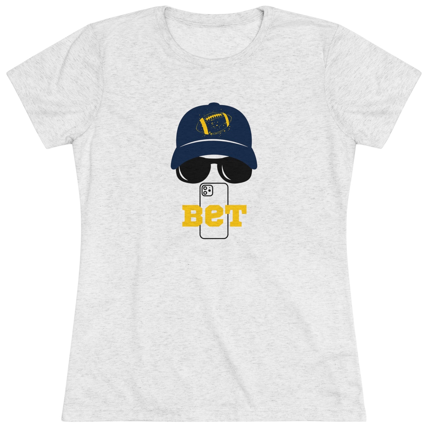 Bet - Conspicuous Dude Women's Tri-blend T-shirt