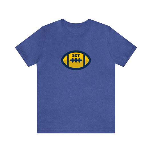 Bet - Cute Football Unisex Adult T-shirt